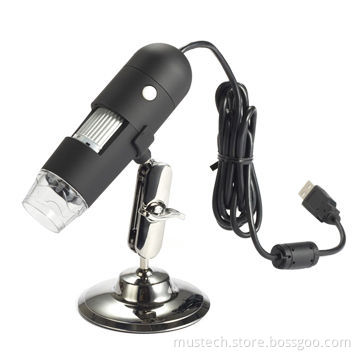 Factory direct sale 2-megapixels portable digital microscope with OSD language